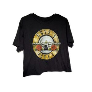 Guns N Roses Cropped Band T-Shirt